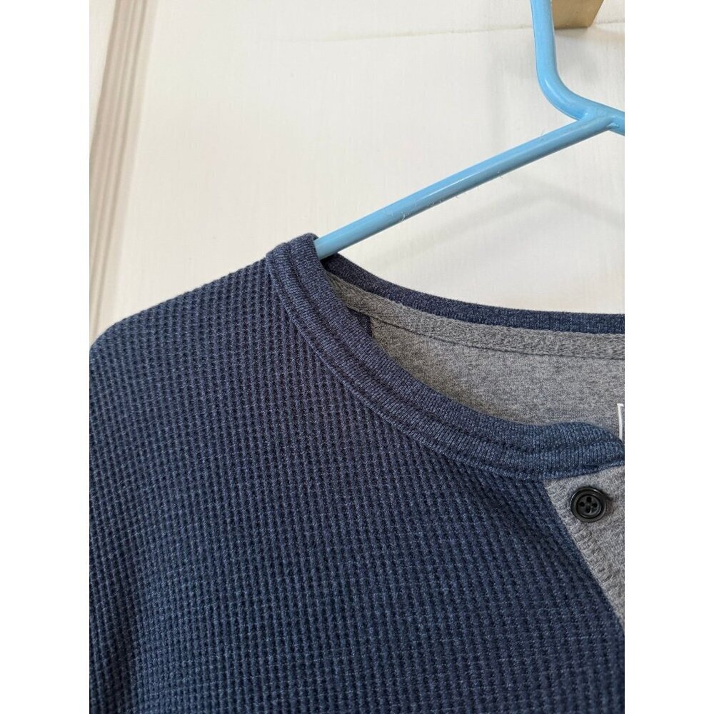 George Men’s Size Large Dark Blue Long Sleeve Shirt — image 4 of 8